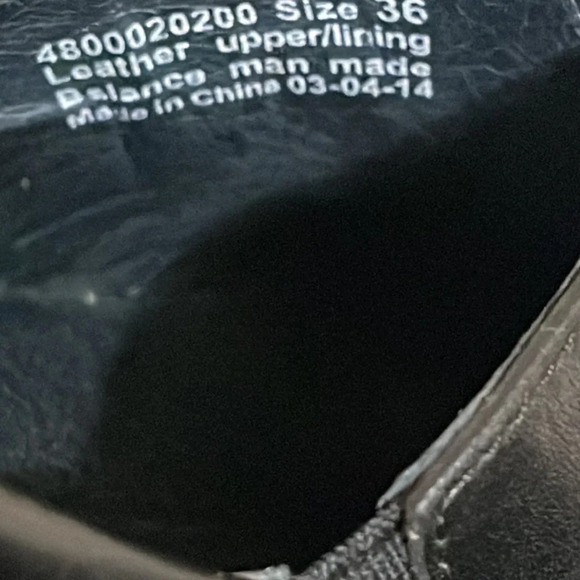 Dansko Women's Western Clogs Sz 6 Black Leather Button Professional Work Shoes - Picture 12 of 16